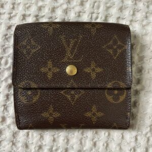 Louis Vuitton Double Snap Monogram Wallet